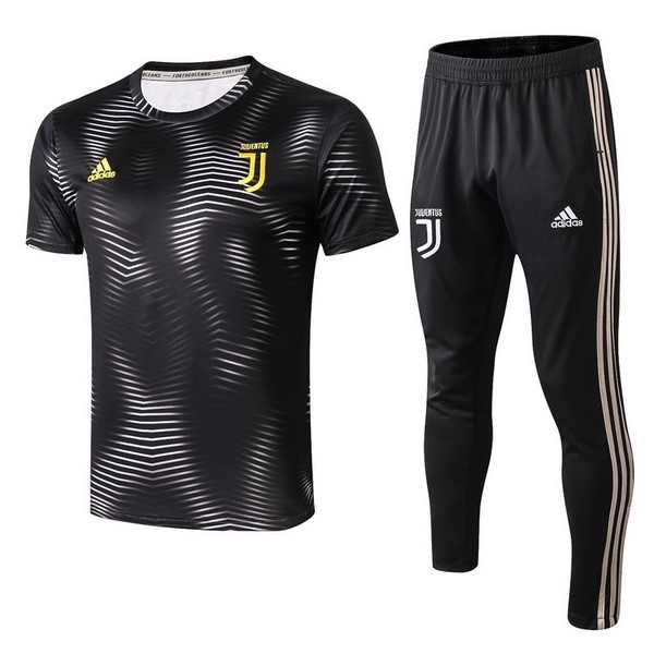 Entrenamiento Juventus Conjunto Completo 2018-2019 Gris Negro